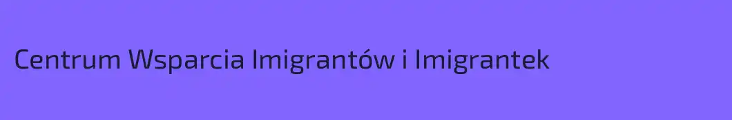Centrum Wsparcia Imigrantów i Imigrantek